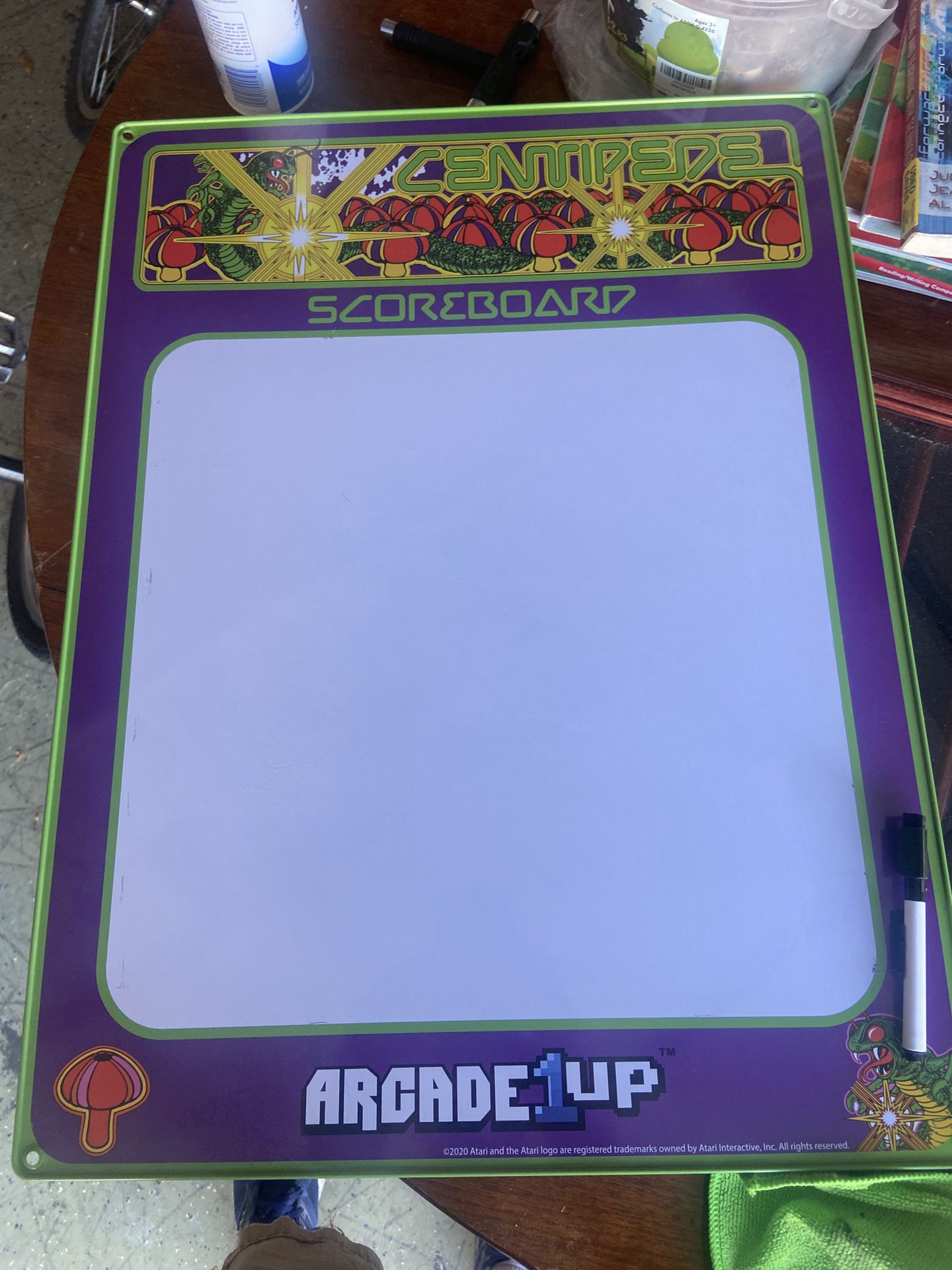 Arcade 1up Scoreboard dry Erase
