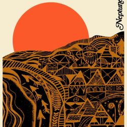 Yes Sea Studio. Daniella Manini. 18x24 Neptune Print Framed