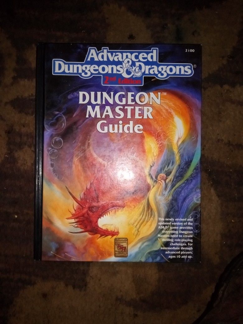 D&D 2nd Edition Dungeon Master Guide
