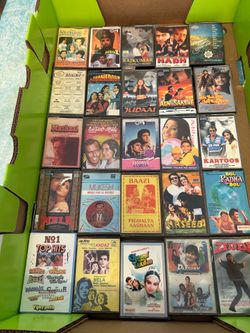 Collection of Bollywood movie songs cassettes