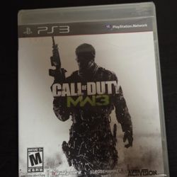 PS3 Game- CALL Of DUTY- MW3 - New Sealed