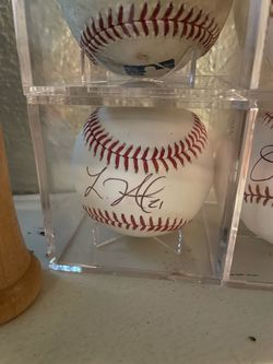 Lars Nootbar Autographed Baseball