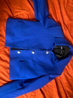 Zara blue blazer