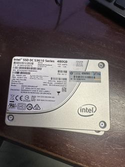 500GB Intel SSD Hard Drives