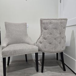 Chairs. Set Of 2 Decor Accent Chairs 