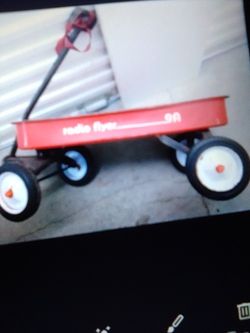 Radip Flyer Wagon Vintage 1950 In Great Shape