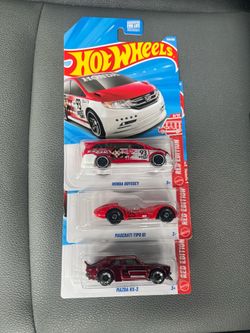 Hot Wheels Red Edition Honda Odyssey
