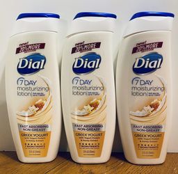 Dial 7-Day Moisturizing Lotion (Set of 3)