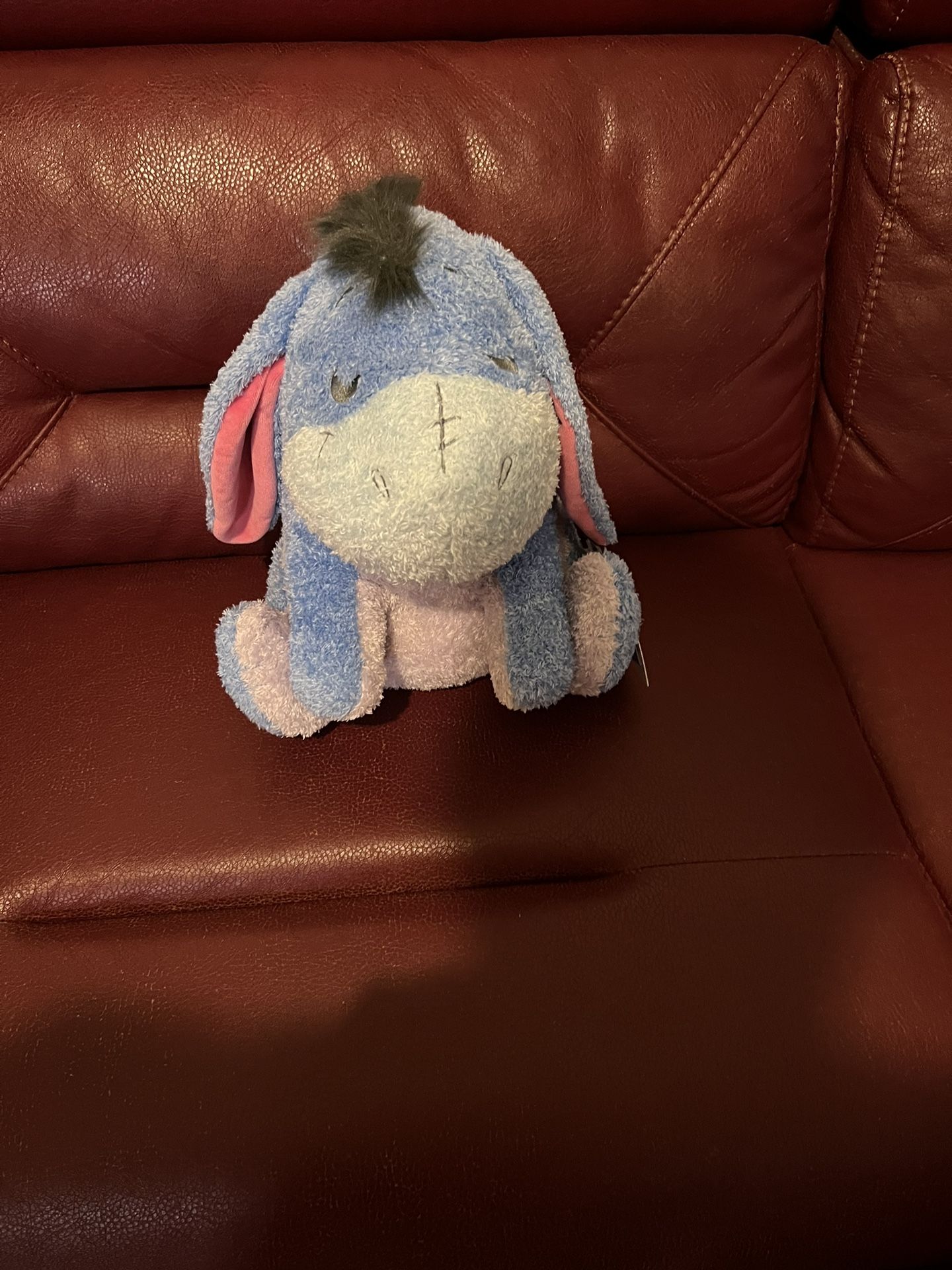 New Plush Weighted Eeyore With Removable Pouch