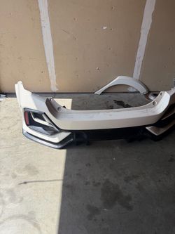 FK8 TYPE R REAR BUMPER