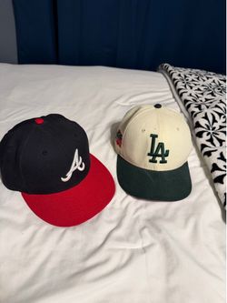 Atlanta Braves & LA Dodgers Fitted Caps