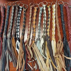 leather keychains