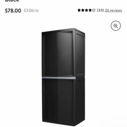 Storage Shelf With Doors