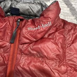 Mont-bell quilted goose down jacket women’s size S