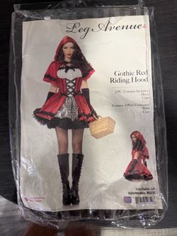 Little Red Riding Hood gothic style costume