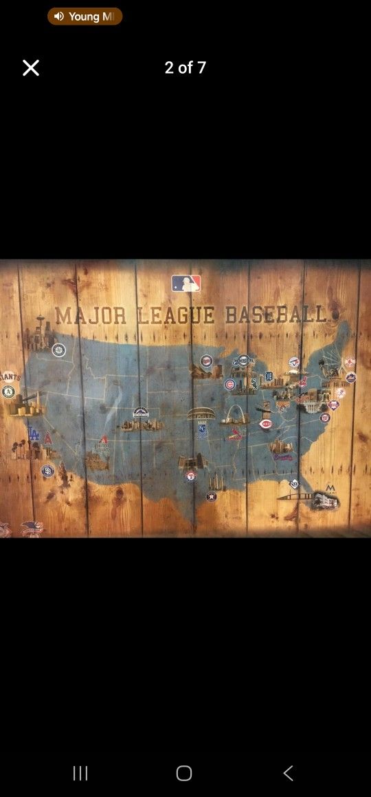 MLB USA BALLPARK MAP