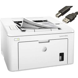 HP Laserjet Pro M203dw Wireless Laser Printer, Compatible with Alexa (G3Q47A)，8.5 x 14， Print Scan Copy Fax, Auto 2-Sided Printing, Cefesfy Printer Ca
