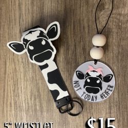 Key Fob & Mirror Charm Set