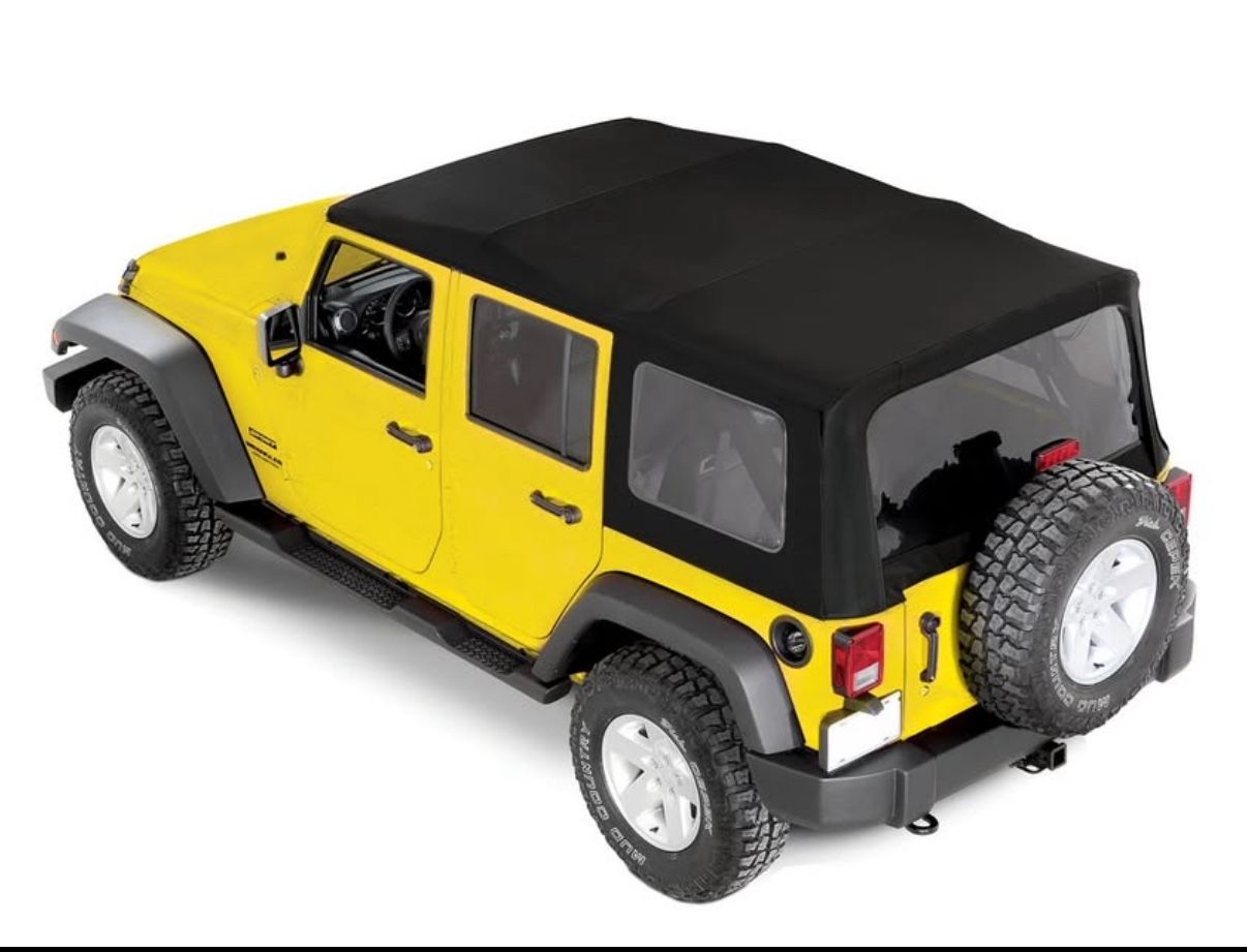 Premium Soft Top - Jeep Wrangler 2007-2018 -  4 Door Unlimited