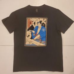 Mens Medium Samurai Carpenter Short Sleeve T-Shirt Lightweight In New Condition