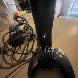 Xbox 360 Slim W Control And Cables 