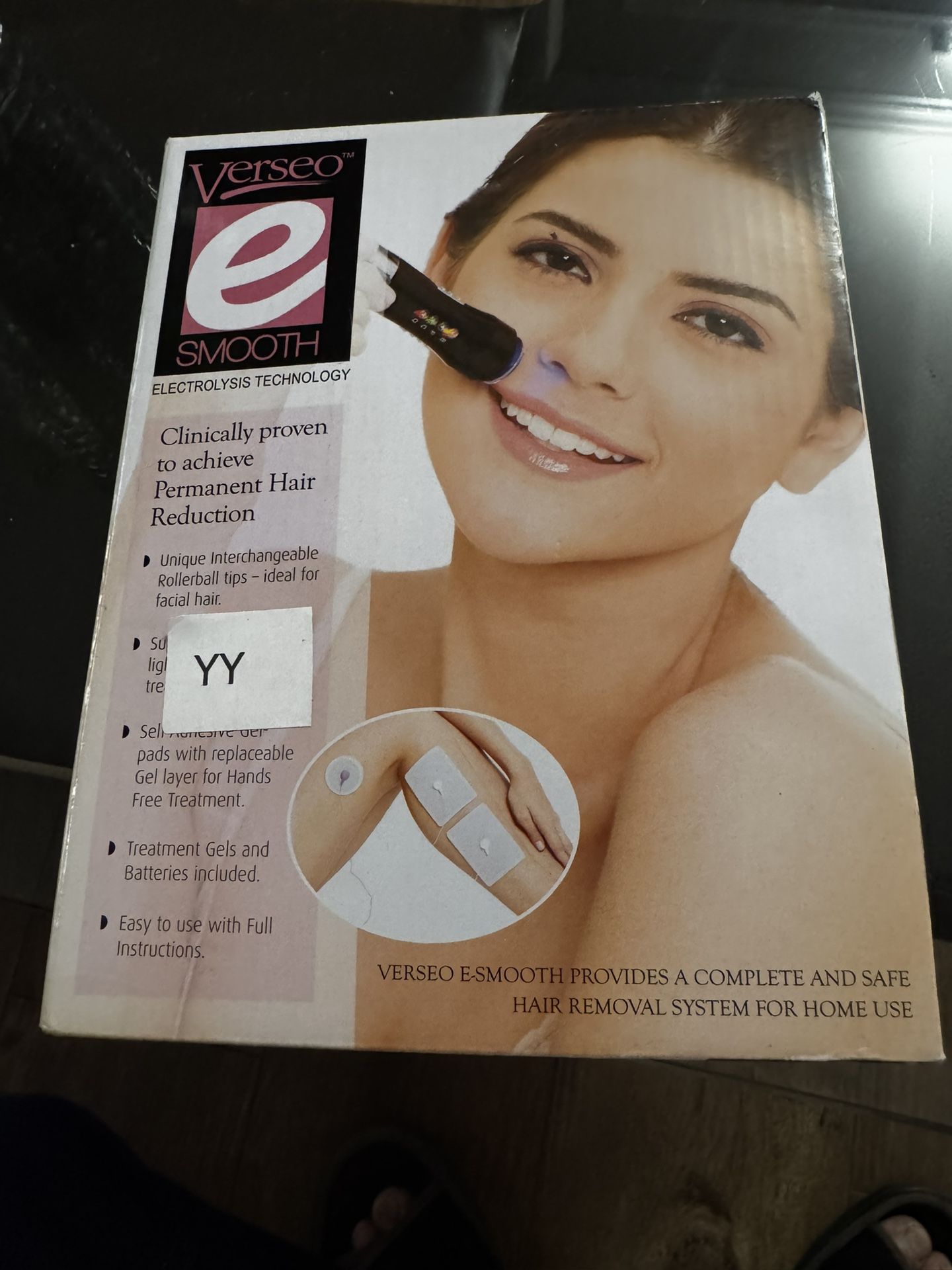 eSmooth Electrolysis Permanent Hair Removal Epilation Roller Pen - Painless Hair