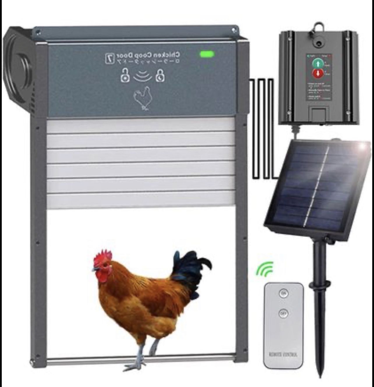 Automatic Chicken Coop Door(Brand New)