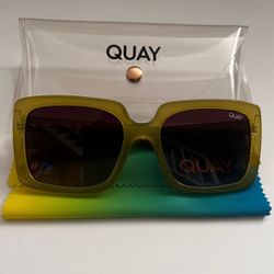 Quay x Paris Hilton TOTAL VIBE gradient unisex Sunglasses NWT