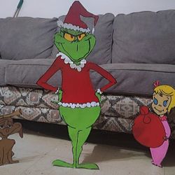 Grinch Christmas Cutouts