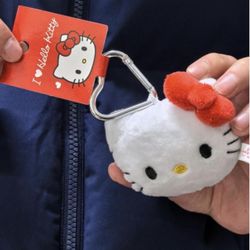 Hello Kitty, Plush Keychain