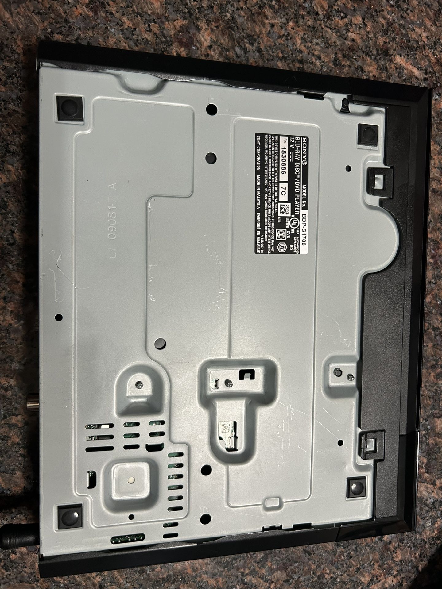 Sony Blu Ray DVD Player 