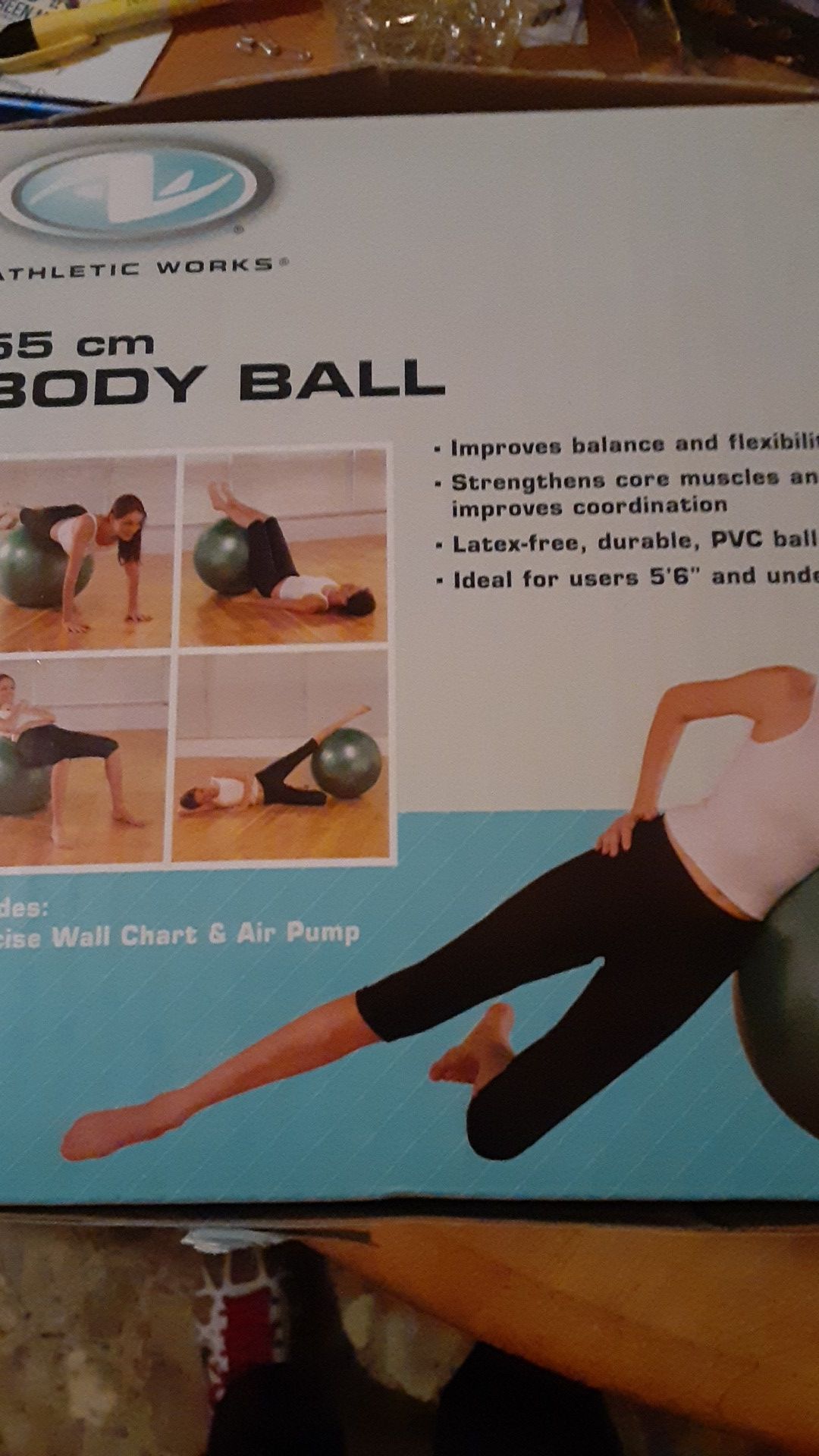 Athletic works body ball for exercise
