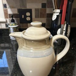 Stoneware Coffee Pot By Noritake