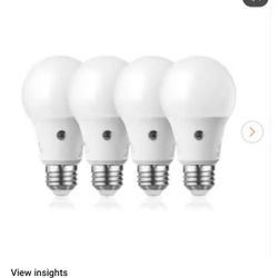60-Watt Equivalent A19 Dimmable LED Light Bulb, 5000K Bright White (4-Pack)