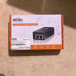 WI-TEK POE INJECTOR USED ONE TIME 