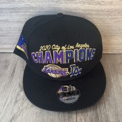 New Era Snapback Hat$35 Lakers