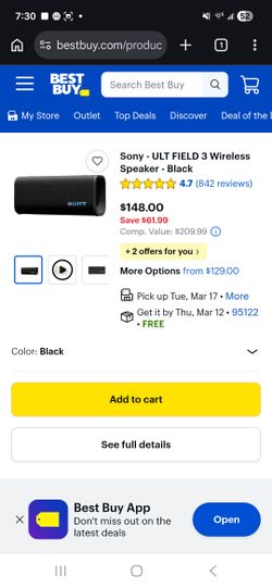 Sony speakers