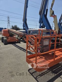 2018 JLG 660SJ, 66’ Diesel Man Lift Boom Straight