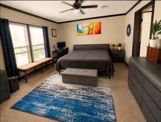Modern Bedroom Furniture & Decor - Queen/King Bed Setup - Everything Must Go