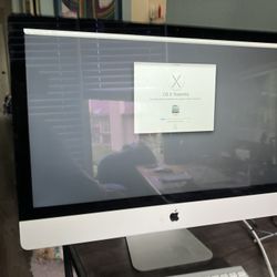 iMac Computer 27” Display, Yosemite OS X 10.10.5  -$50
