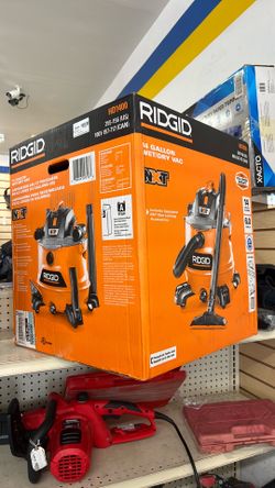 RIGID HD1400 shop VAC