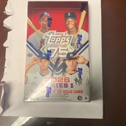 2026 Topps Series 1 Sealed Hobby Boxes