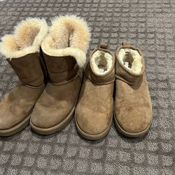 2 pairs of UGG Boots size 8 Women