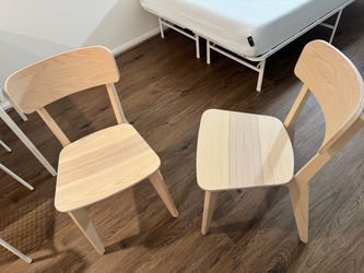 2 Ikea lisabo chairs