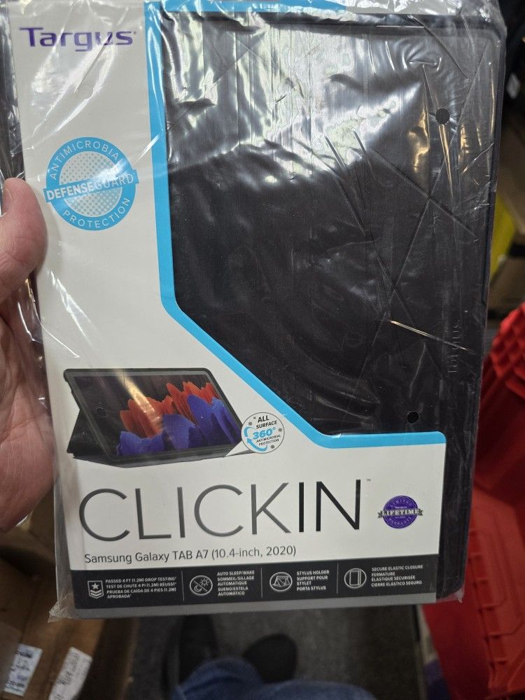 Targus Clickin Samsung Galaxy Tab A7 Protective Cover, New, Financing Available