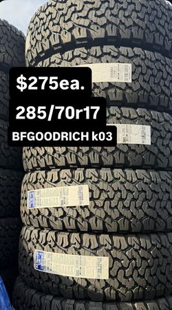 BFGoodrich K03 - Limited Time Offer 