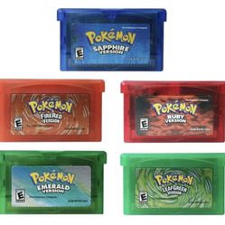 Pokemon Games GBA ($15 Each)