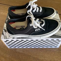 Vans “Skate Era” 5.5 Boys Shoes Very Lightly Worn