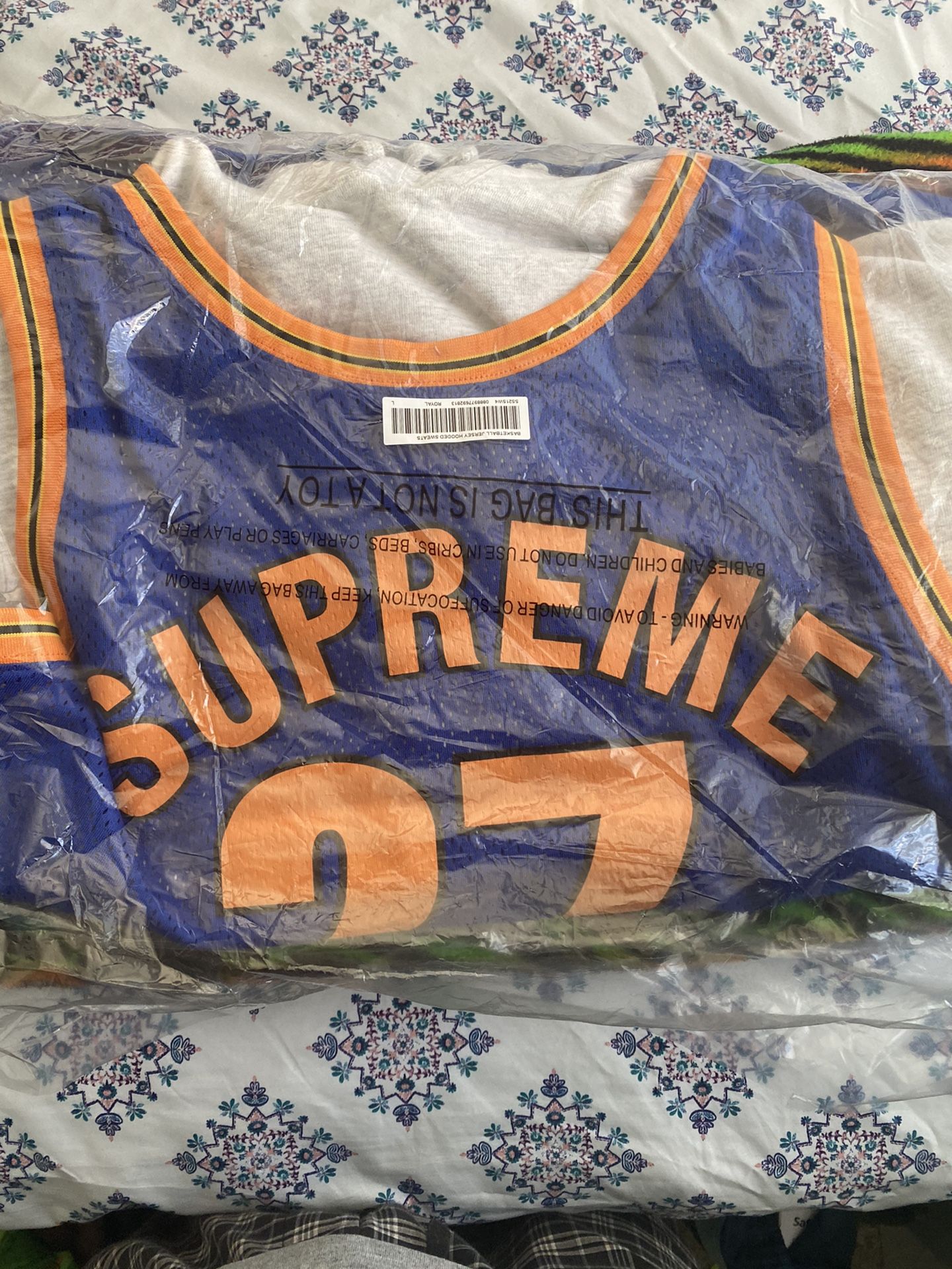 Supreme Jersey w Hoody (Brand New)