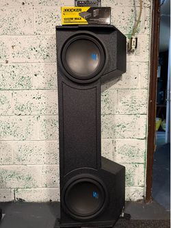 12 inch alpine subwoofer with Box